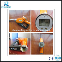 fuel gun for petro with flow meter